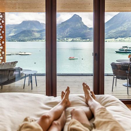 Hotel Seevilla Wolfgangsee Sankt Wolfgang im Salzkammergut Bagian luar foto