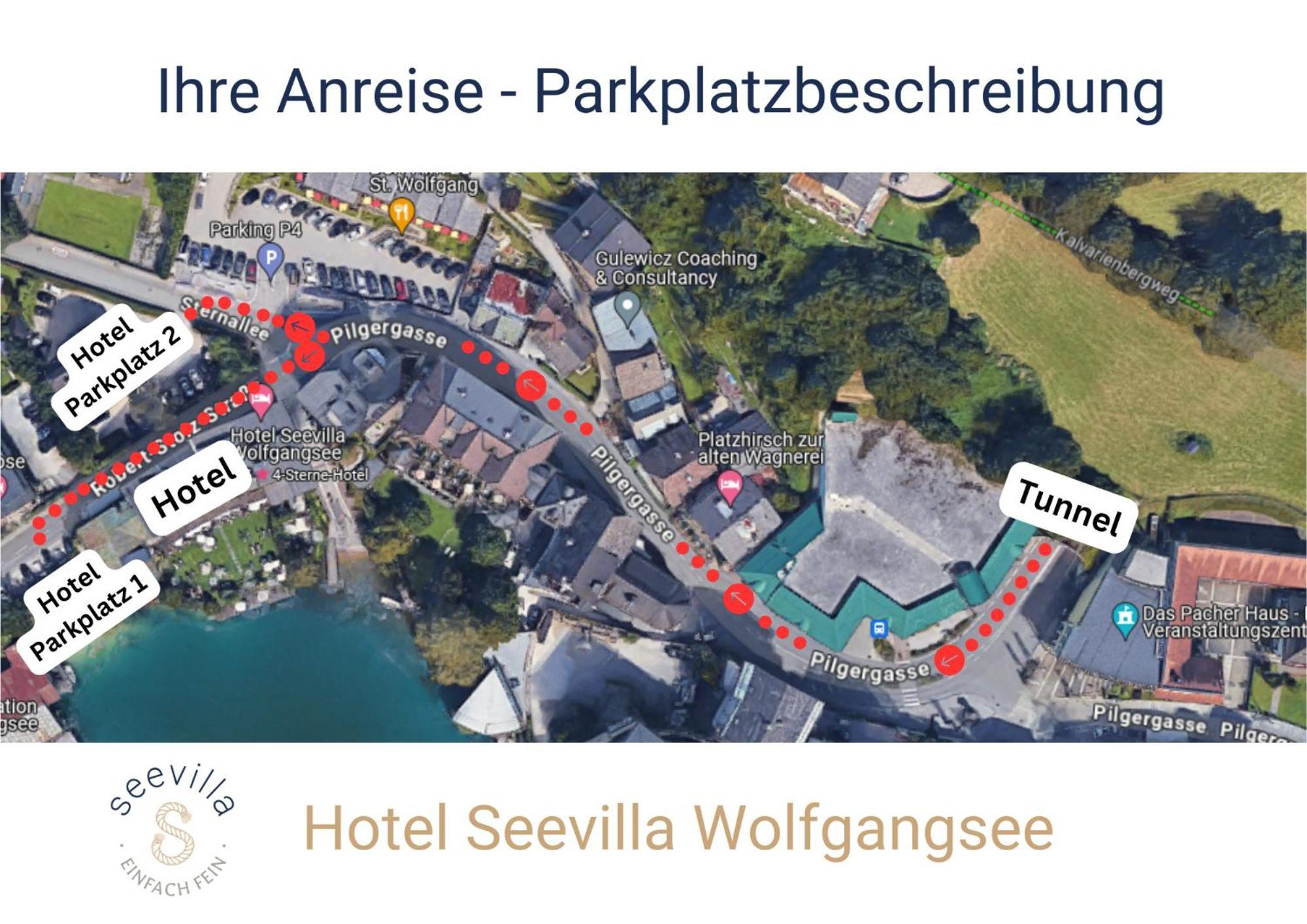 Hotel Seevilla Wolfgangsee Sankt Wolfgang im Salzkammergut Bagian luar foto