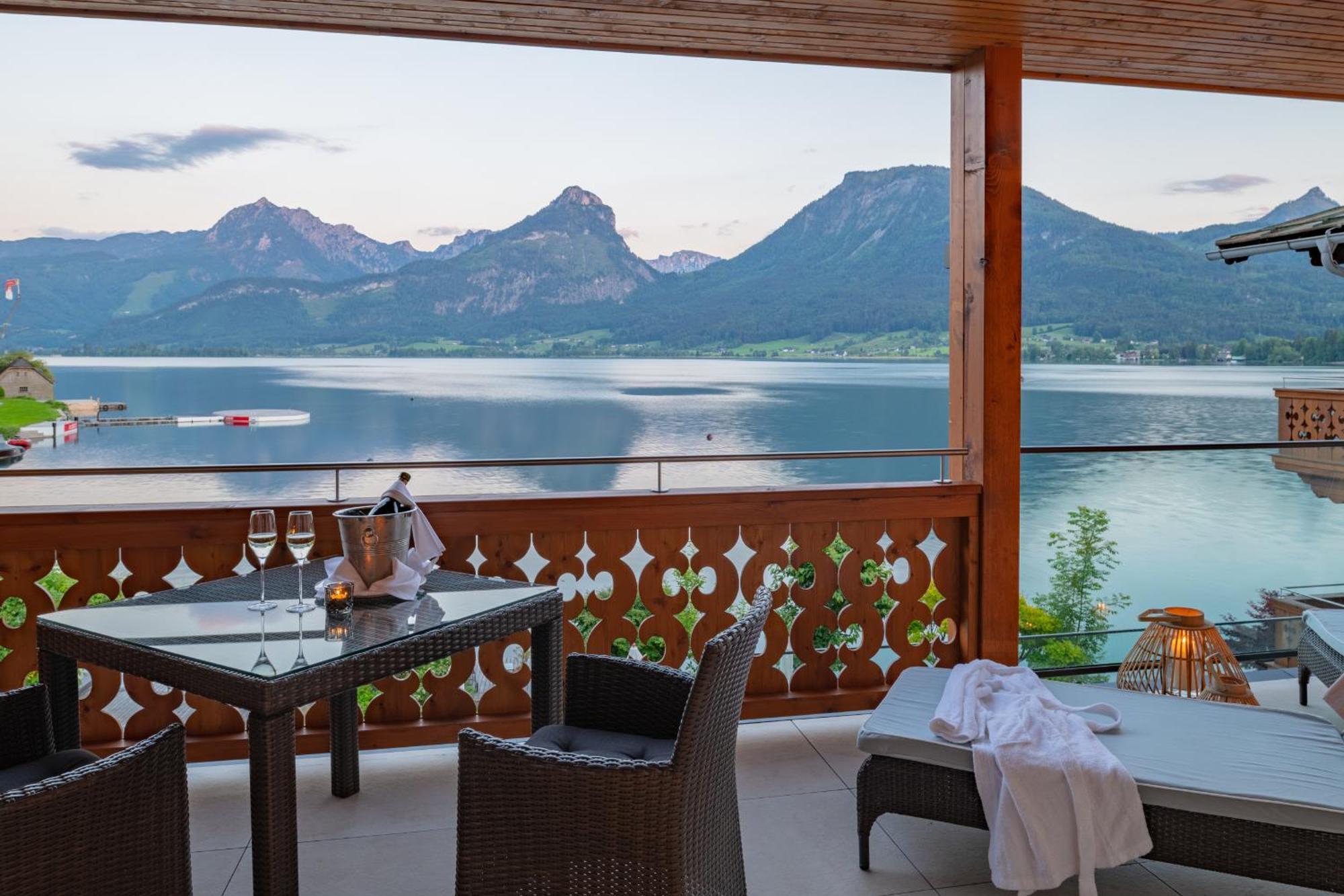 Hotel Seevilla Wolfgangsee Sankt Wolfgang im Salzkammergut Ruang foto