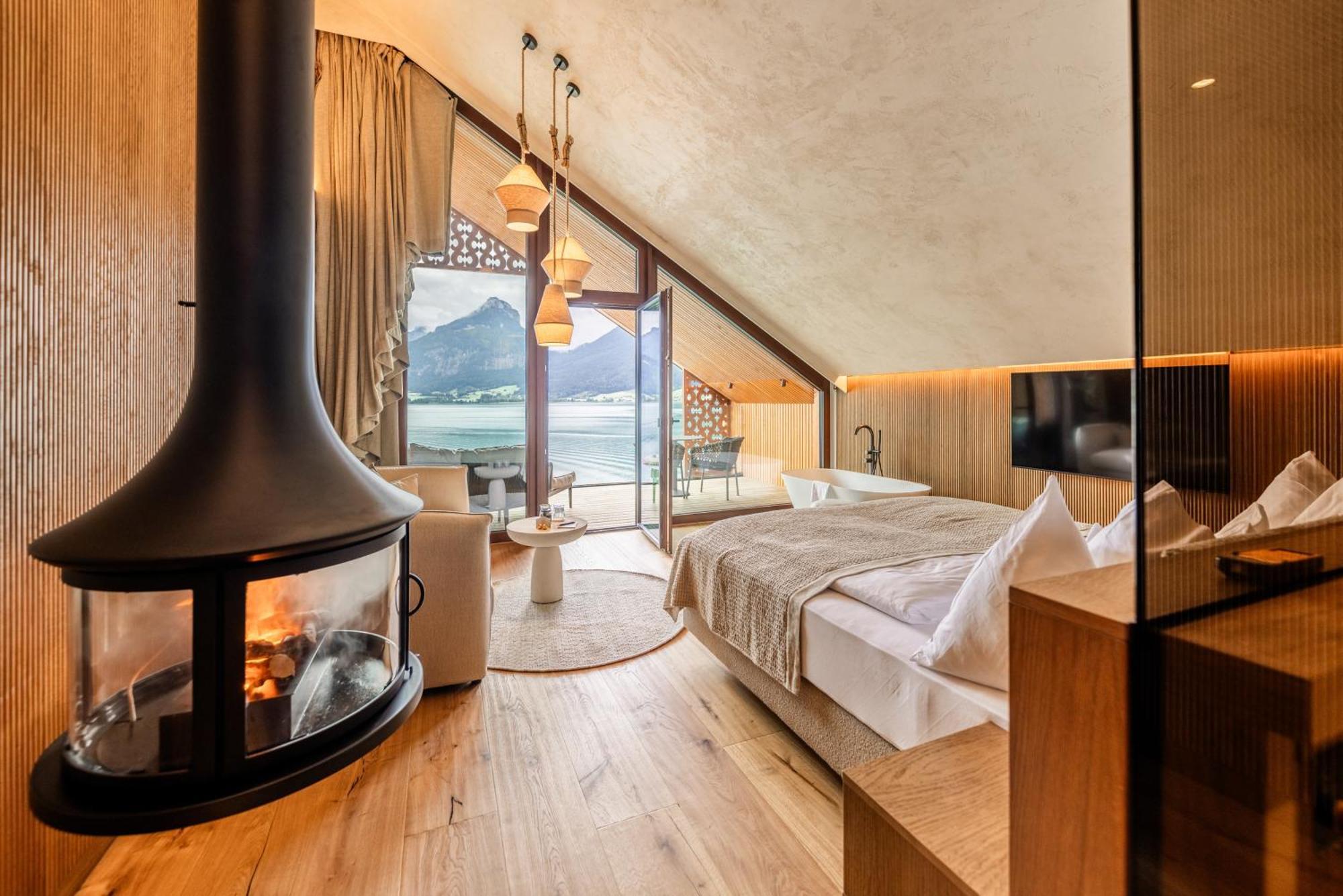 Hotel Seevilla Wolfgangsee Sankt Wolfgang im Salzkammergut Ruang foto