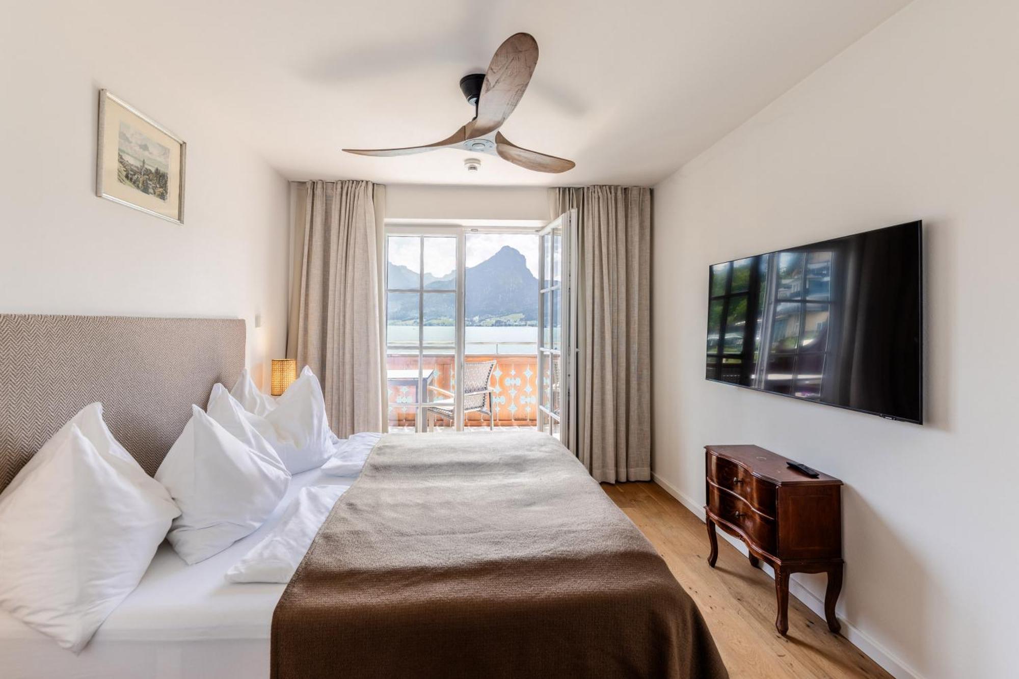 Hotel Seevilla Wolfgangsee Sankt Wolfgang im Salzkammergut Bagian luar foto