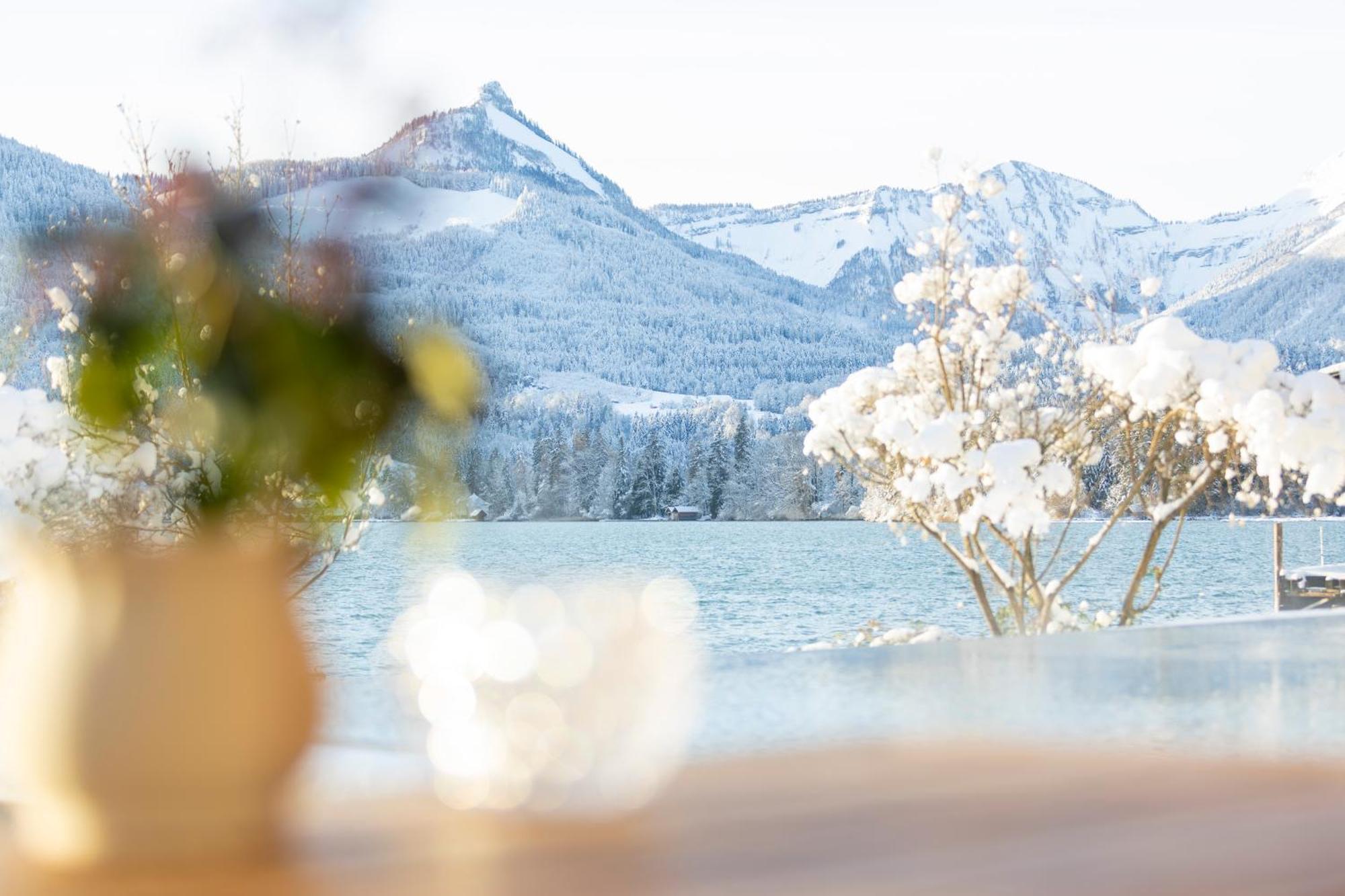 Hotel Seevilla Wolfgangsee Sankt Wolfgang im Salzkammergut Bagian luar foto