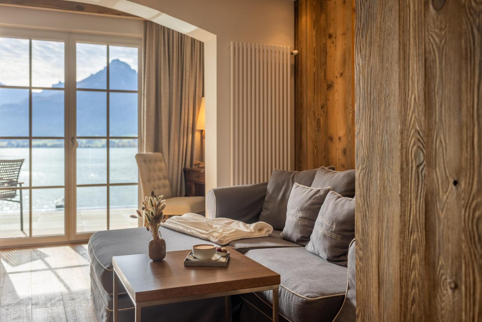 Hotel Seevilla Wolfgangsee Sankt Wolfgang im Salzkammergut Bagian luar foto