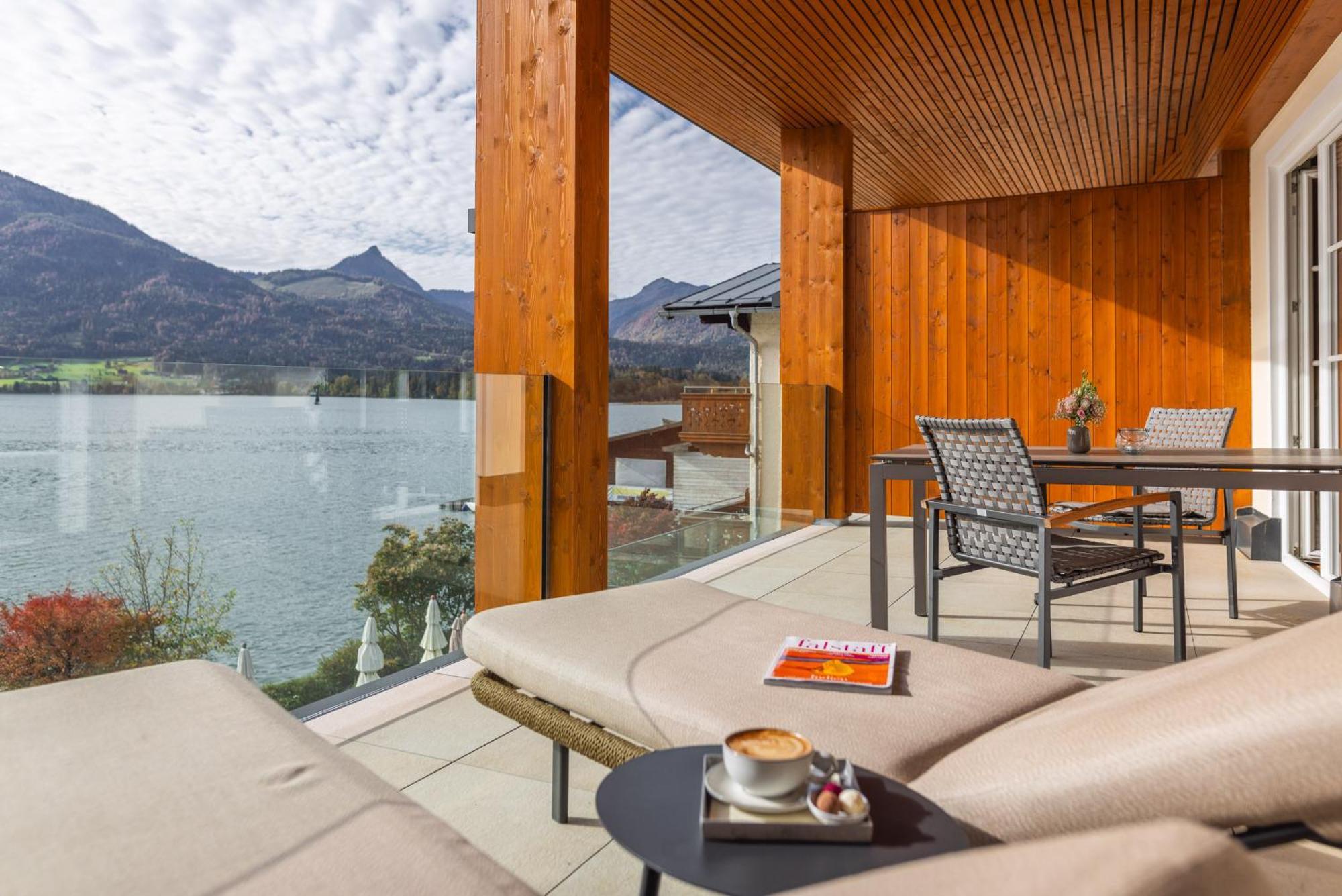 Hotel Seevilla Wolfgangsee Sankt Wolfgang im Salzkammergut Bagian luar foto