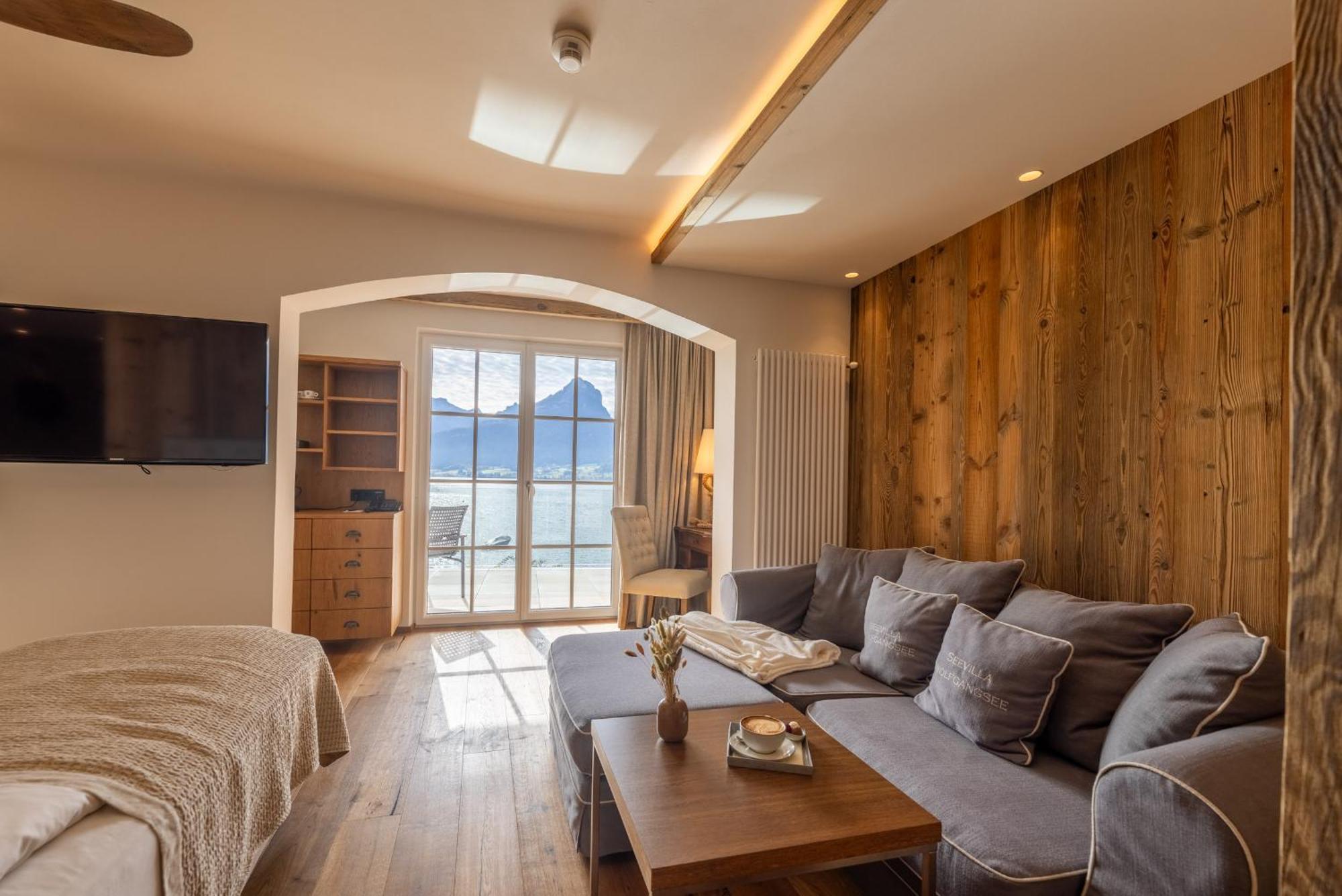 Hotel Seevilla Wolfgangsee Sankt Wolfgang im Salzkammergut Bagian luar foto