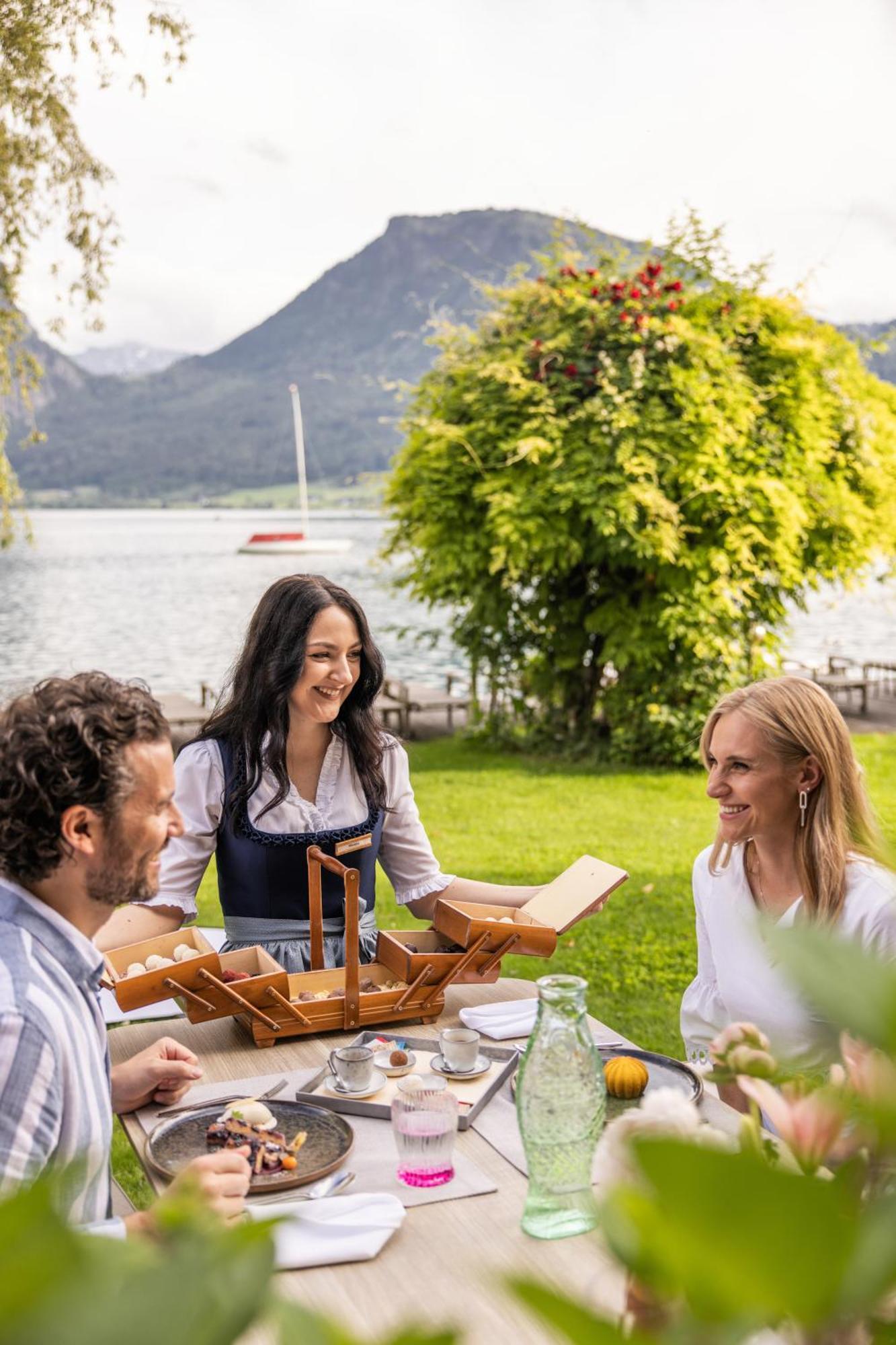Hotel Seevilla Wolfgangsee Sankt Wolfgang im Salzkammergut Bagian luar foto